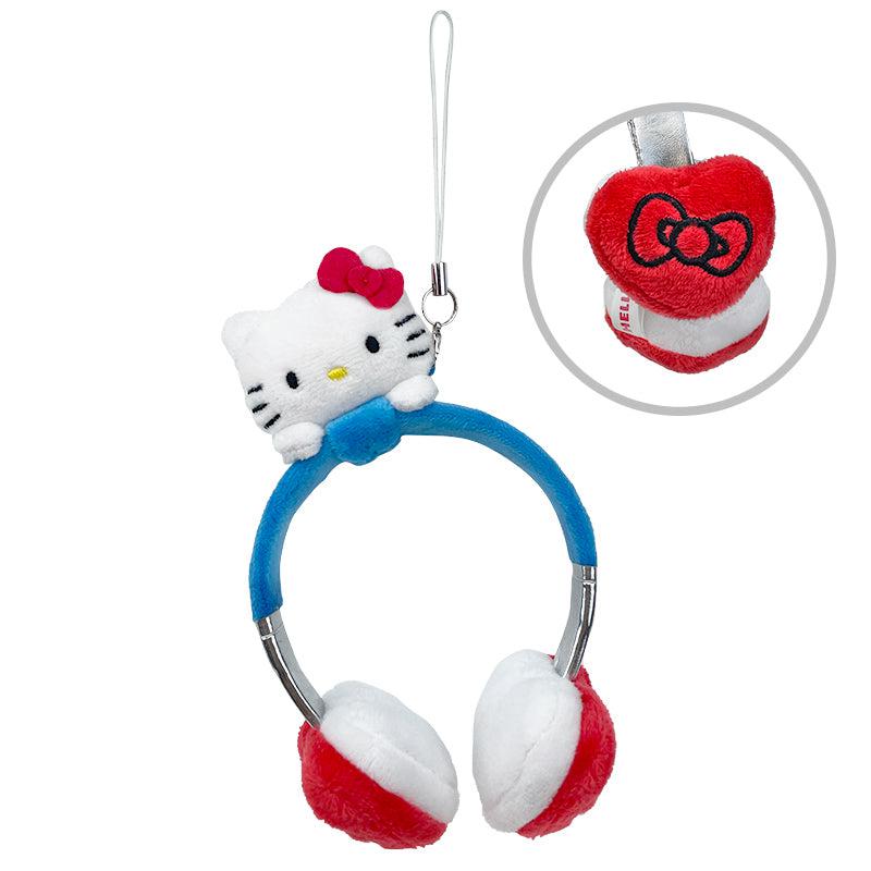 Sanrio Hello Kitty Plush Headphones Sanrio Characters Bag Charm  USA |  VDJYX-0641