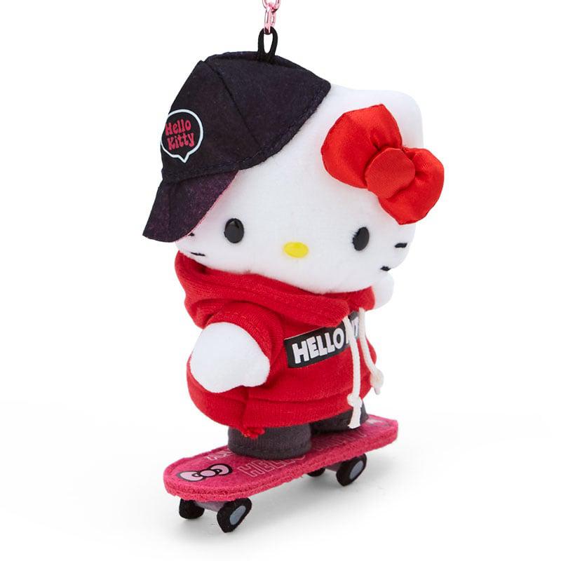 Sanrio Hello Kitty Plush Mascot (Sk8r Squad Series) Accessories Keychain  USA |  QGCJB-6752