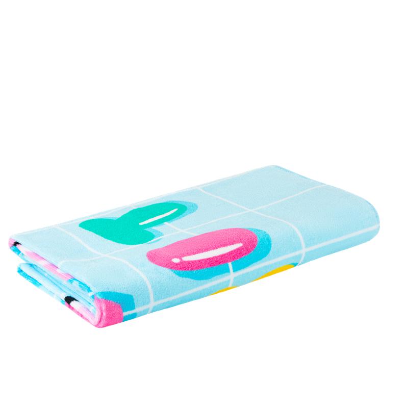 Sanrio Hello Kitty Poolside Chill Beach Towel Sanrio Characters Towel  USA |  OVPFC-3206