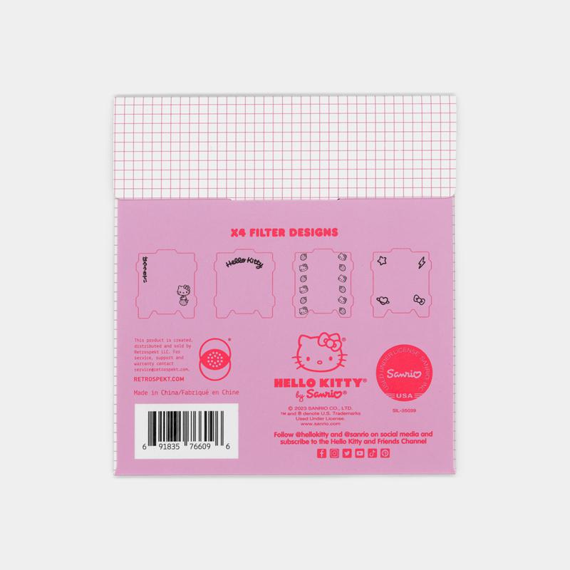 Sanrio Hello Kitty Strawberry Milk Photo Filters for Instant Films (4-Pack) Sanrio Characters Camera  USA |  KZFQP-3158