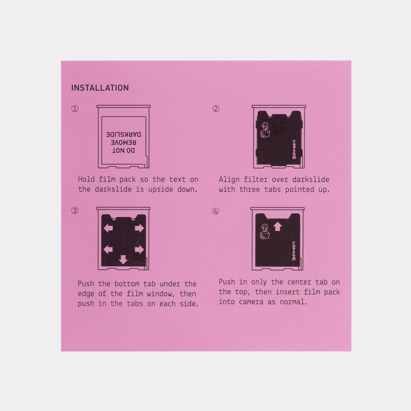 Sanrio Hello Kitty Strawberry Milk Photo Filters for Instant Films (4-Pack) Sanrio Characters Camera  USA |  KZFQP-3158