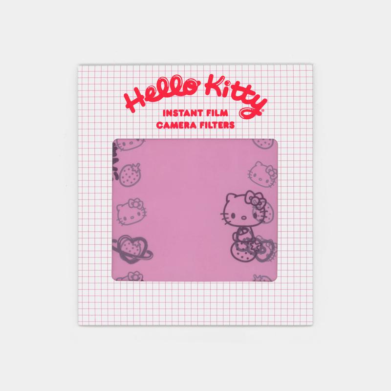 Sanrio Hello Kitty Strawberry Milk Photo Filters for Instant Films (4-Pack) Sanrio Characters Camera  USA |  KZFQP-3158