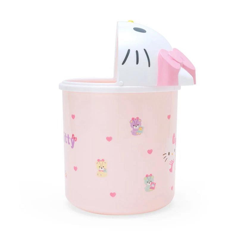 Sanrio Hello Kitty Tidy Trash Bin Sanrio Characters Bin  USA |  RLOCP-1437