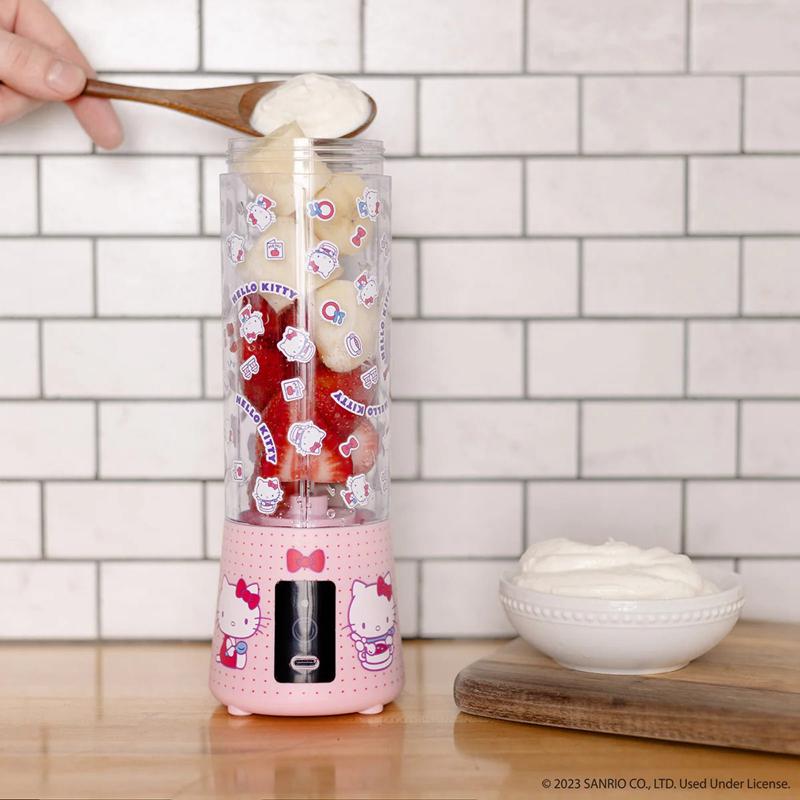 Sanrio Hello Kitty USB-Rechargeable Portable Blender Sanrio Characters Blender  USA |  QUWKY-8941
