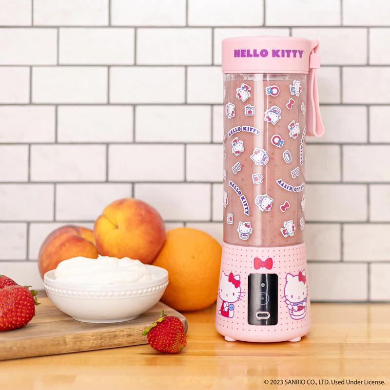 Sanrio Hello Kitty USB-Rechargeable Portable Blender Sanrio Characters Blender  USA |  QUWKY-8941