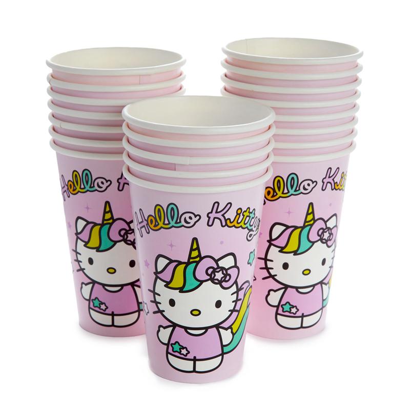 Sanrio Hello Kitty Unicorn Rainbow 60-pc Sanrio Characters Party Pack  USA |  IKEOY-9345
