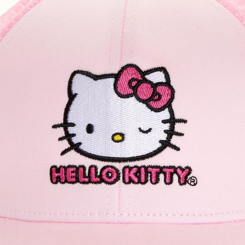 Sanrio Hello Kitty Winking Accessories Trucker Hat  USA |  SQJLT-0485