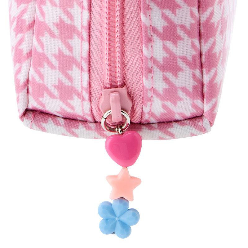 Sanrio Hello Kitty Zipper (Floral Houndstooth Series) Bags Pouch  USA |  MILXT-6901