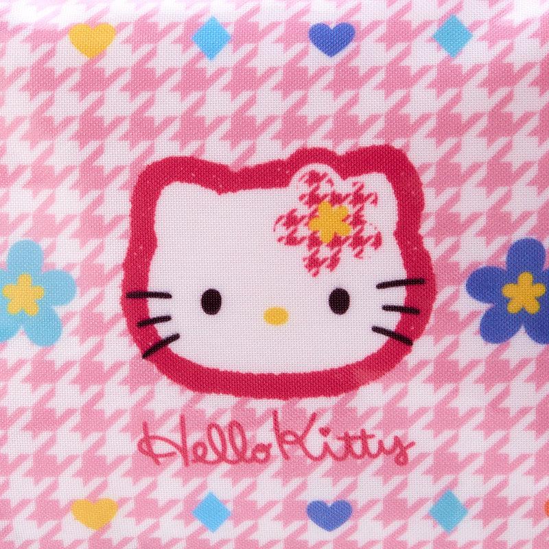 Sanrio Hello Kitty Zipper (Floral Houndstooth Series) Bags Pouch  USA |  MILXT-6901
