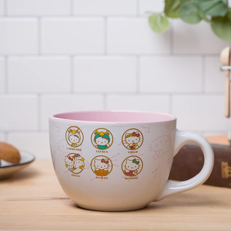 Sanrio Hello Kitty Zodiac Ceramic Soup Sanrio Characters Mug  USA |  RGSPM-4567