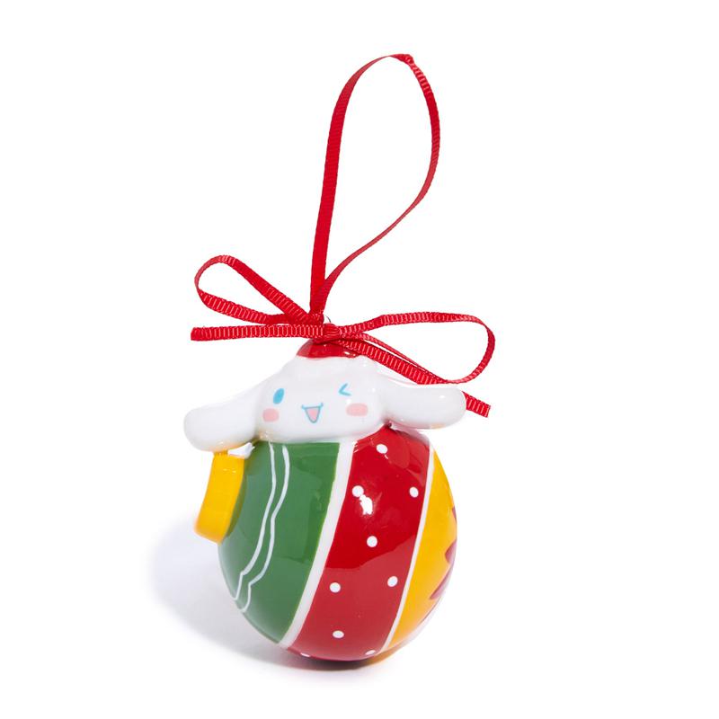 Sanrio Hello Kitty and Cinnamoroll 2-pc Holiday Ceramic Set (Red) Sanrio Characters Ornament  USA |  PBXSV-9137