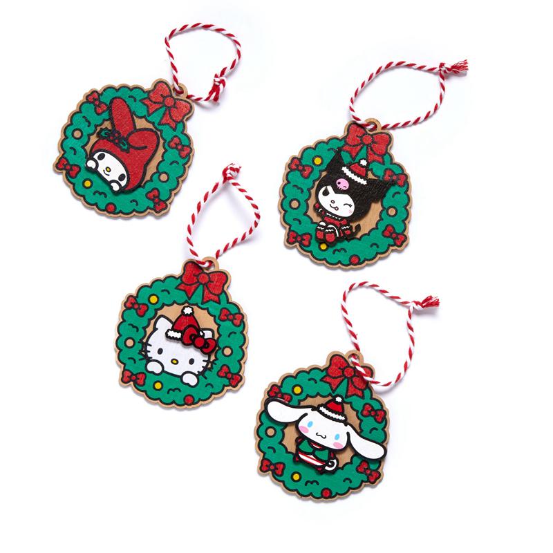 Sanrio Hello Kitty and Friends 2024 12-Pc Set Sanrio Characters Ornament  USA |  GVXCF-4786