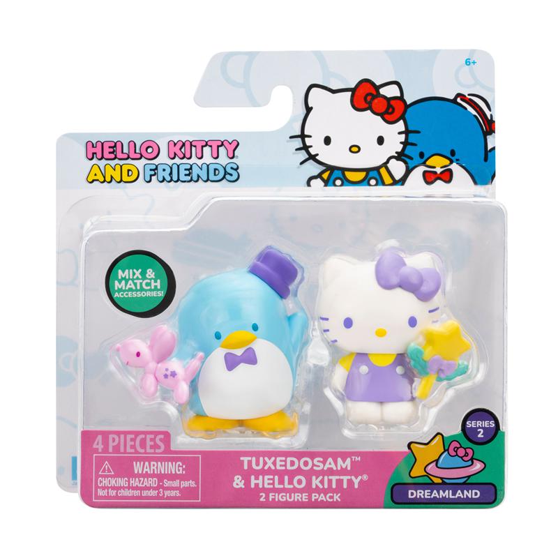 Sanrio Hello Kitty and Friends 2-pc (Series 2: Dreamland) Sanrio Characters Figure Pack  USA |  JNBRX-2730
