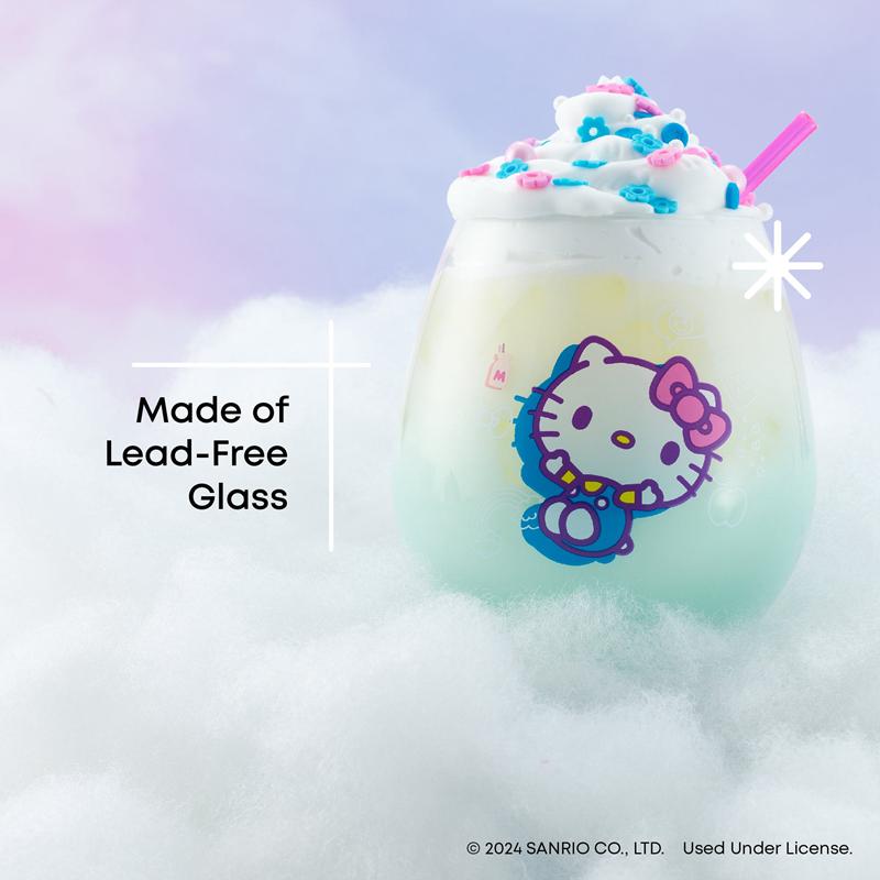 Sanrio Hello Kitty and Friends Above the Clouds Stemless (Set of 4) Sanrio Characters Glasses  USA |  PKBXD-4610