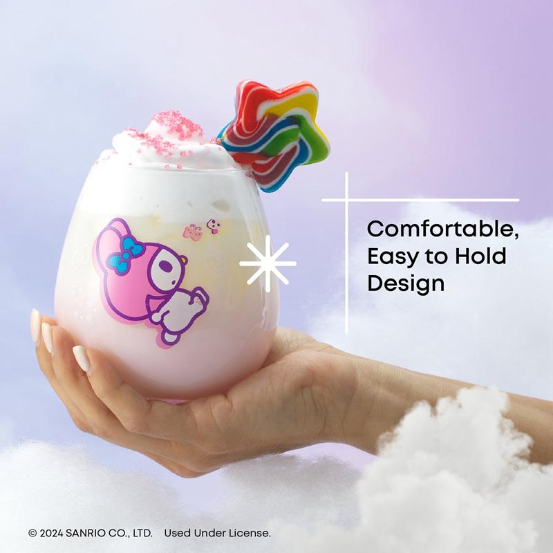 Sanrio Hello Kitty and Friends Above the Clouds Stemless (Set of 4) Sanrio Characters Glasses  USA |  PKBXD-4610