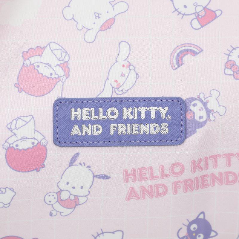 Sanrio Hello Kitty and Friends All-Over Print Rolling Sanrio Characters Duffle Bag  USA |  TRVSQ-6431