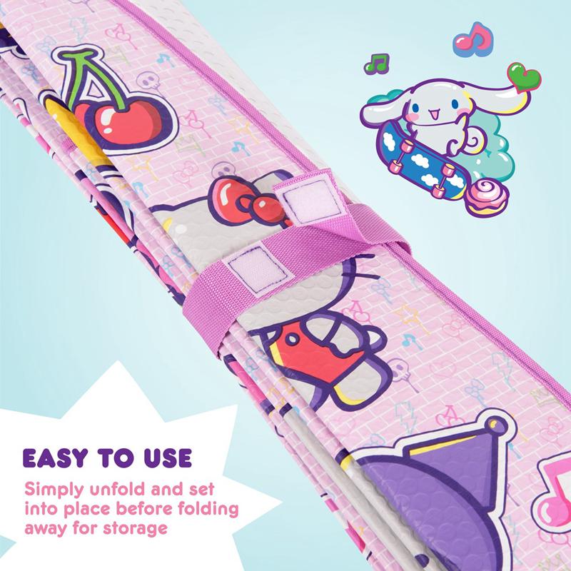 Sanrio Hello Kitty and Friends Car (Kawaii Fun) Sanrio Characters Sun Shade  USA |  NUVRO-5240