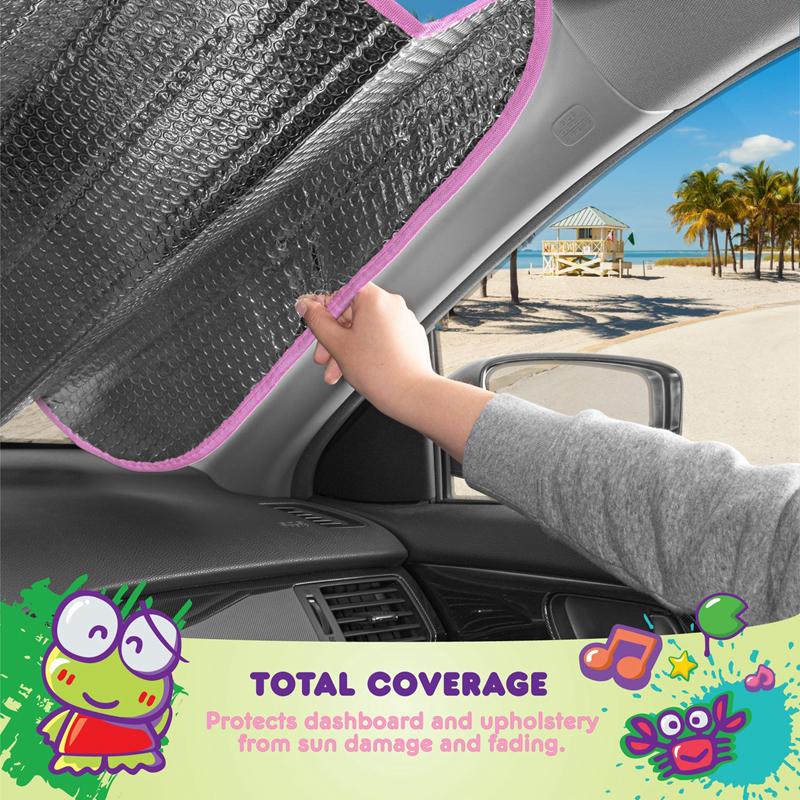 Sanrio Hello Kitty and Friends Car (Kawaii Fun) Sanrio Characters Sun Shade  USA |  NUVRO-5240