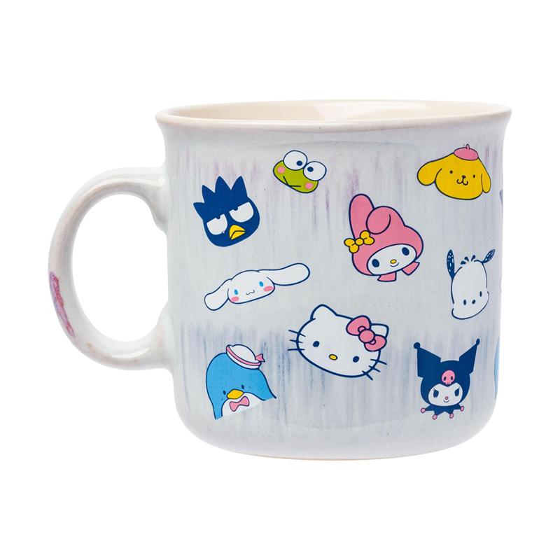 Sanrio Hello Kitty and Friends Ceramic (Glaze Faces) Sanrio Characters Mug  USA |  HODPX-9705
