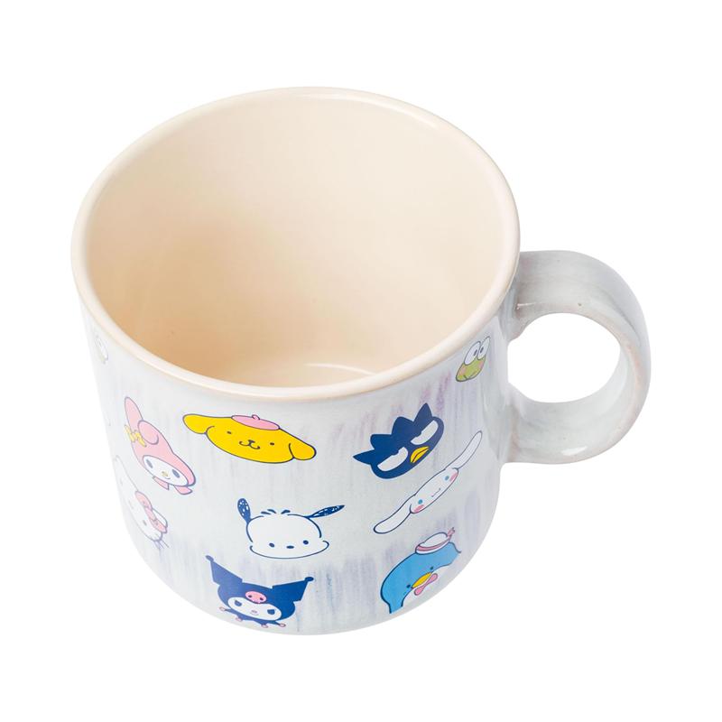 Sanrio Hello Kitty and Friends Ceramic (Glaze Faces) Sanrio Characters Mug  USA |  CYKWP-8539