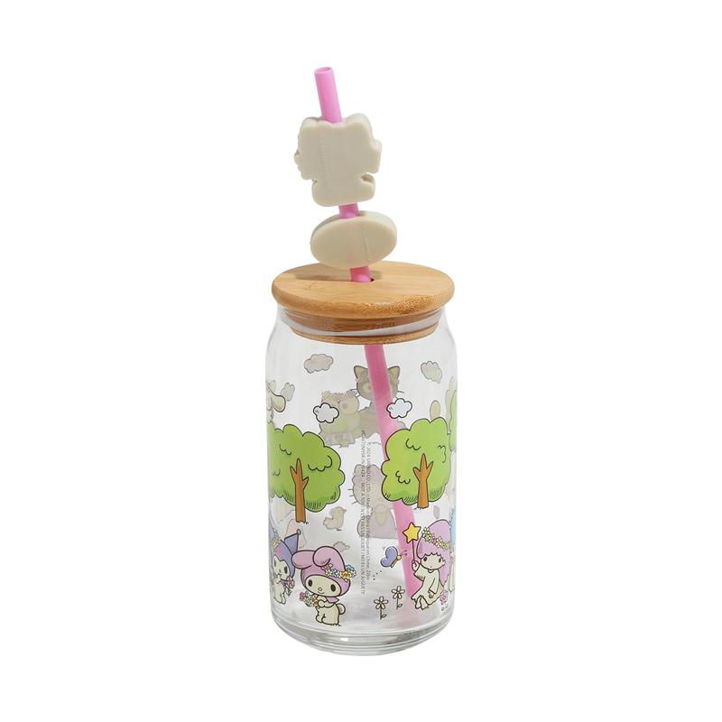 Sanrio Hello Kitty and Friends Flower Crowns Bamboo Lidded Sanrio Characters Tumbler  USA |  ZQWMB-4160
