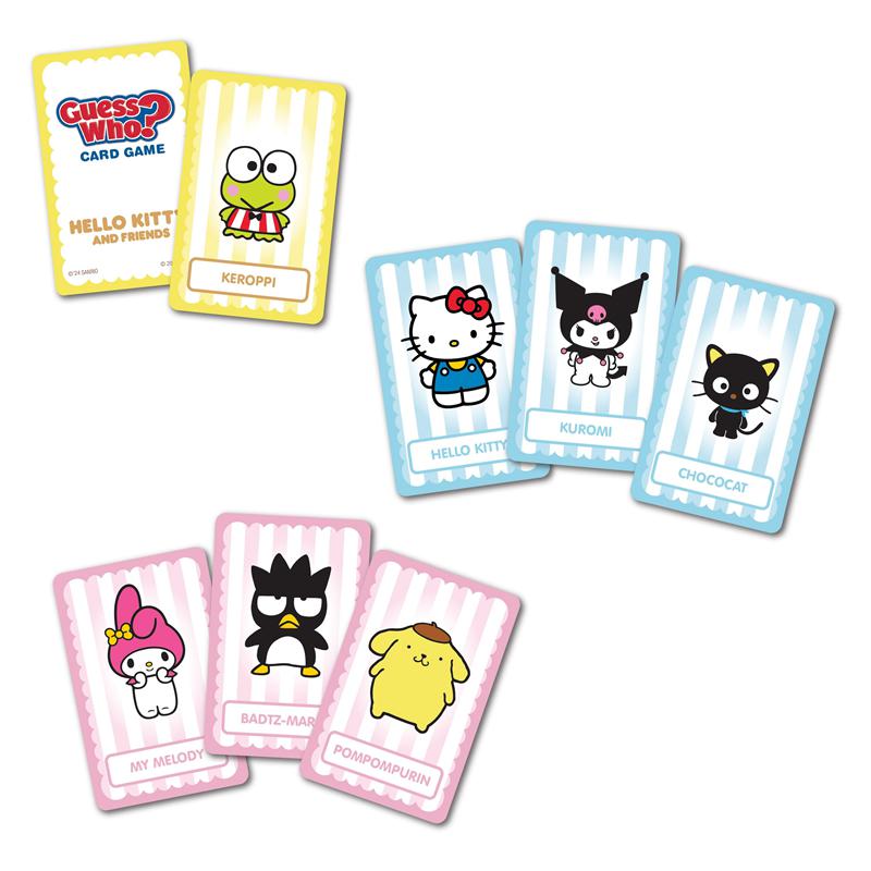 Sanrio Hello Kitty and Friends Guess Who? Sanrio Characters Card Game  USA |  PUIVK-6537