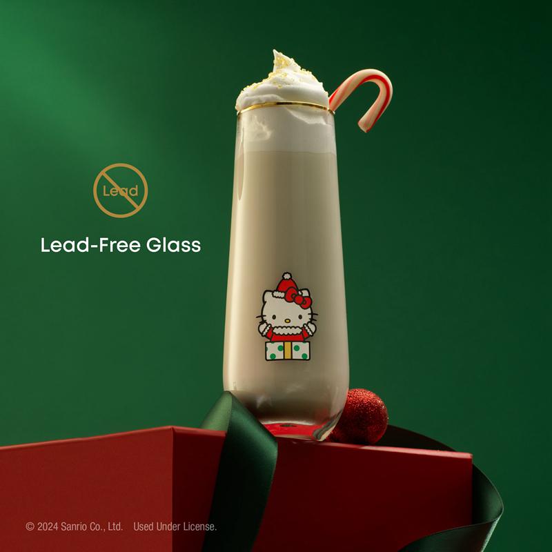 Sanrio Hello Kitty and Friends Holiday Stemless Sanrio Characters Flutes  USA |  RSGHC-4563