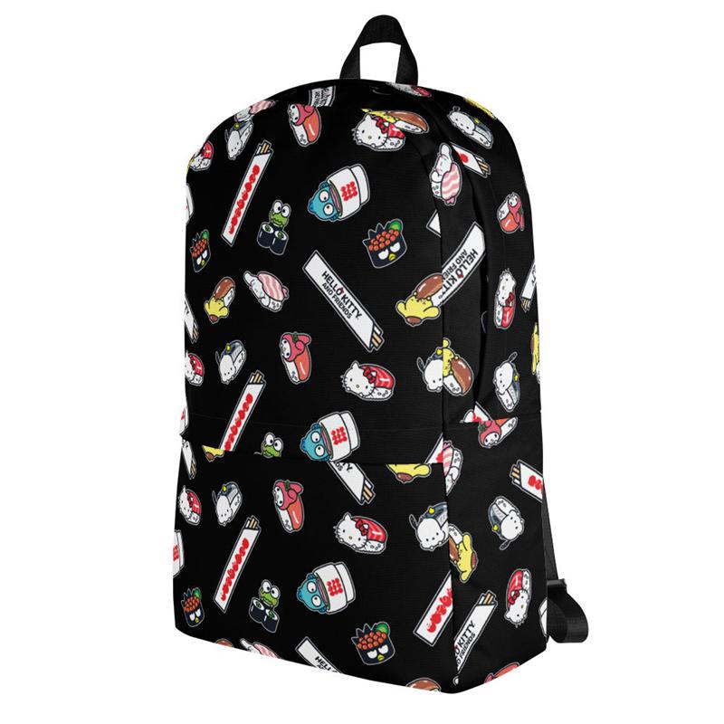 Sanrio Hello Kitty and Friends Sushi Time All-over Print Sanrio Characters Backpack  USA |  BVTRF-2790