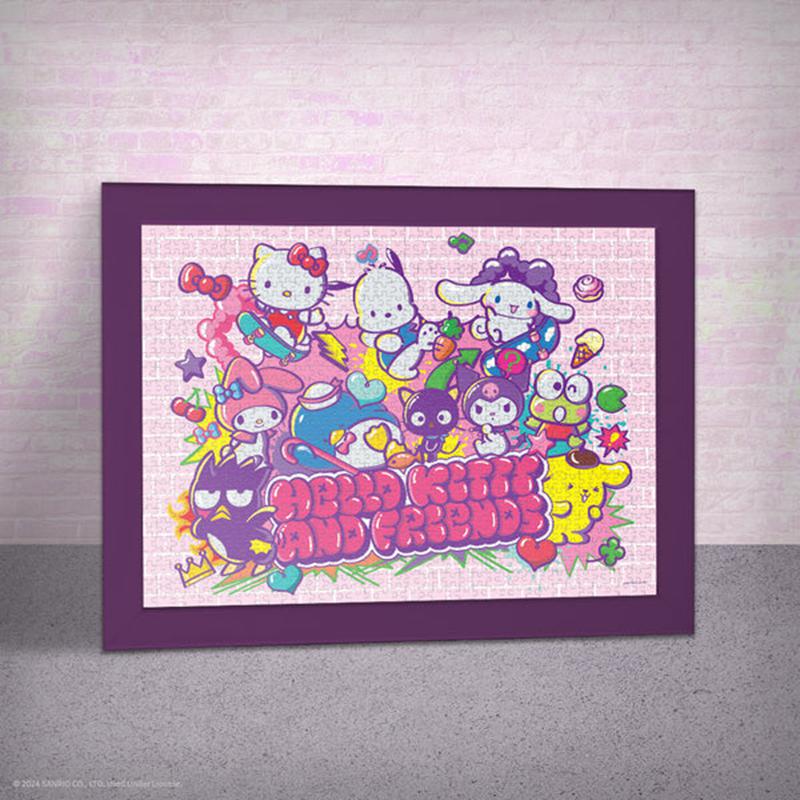 Sanrio Hello Kitty and Friends Tokyo Skate 1000-Pc Sanrio Characters Puzzles  USA |  LCXAP-1620