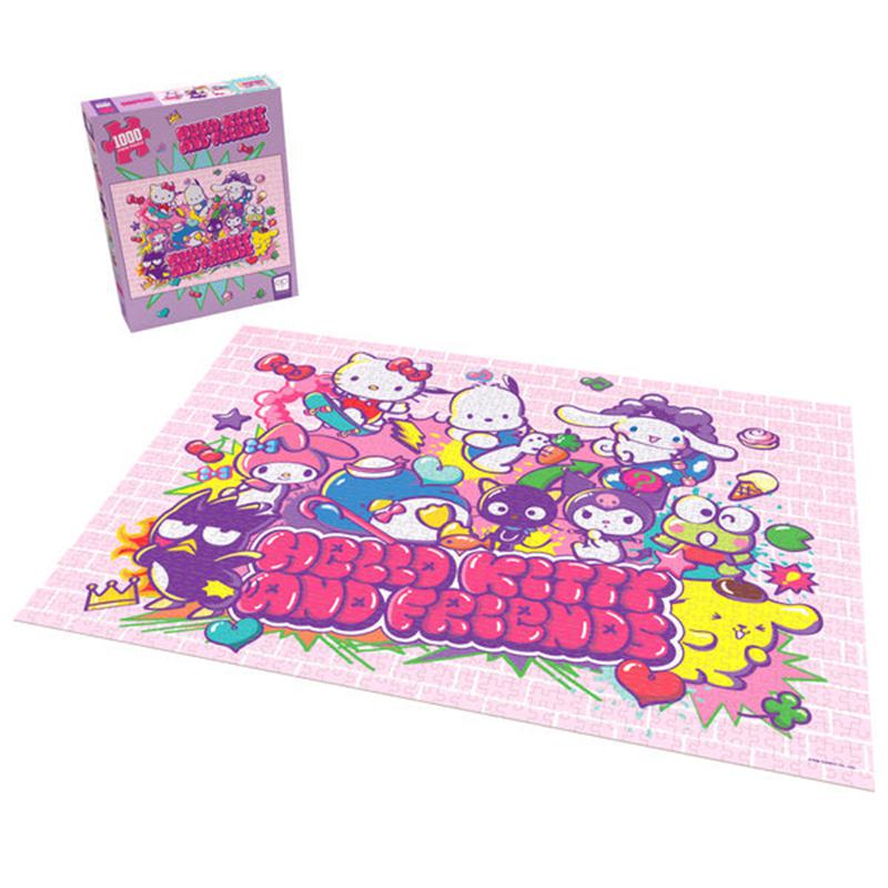 Sanrio Hello Kitty and Friends Tokyo Skate 1000-Pc Sanrio Characters Puzzles  USA |  LCXAP-1620