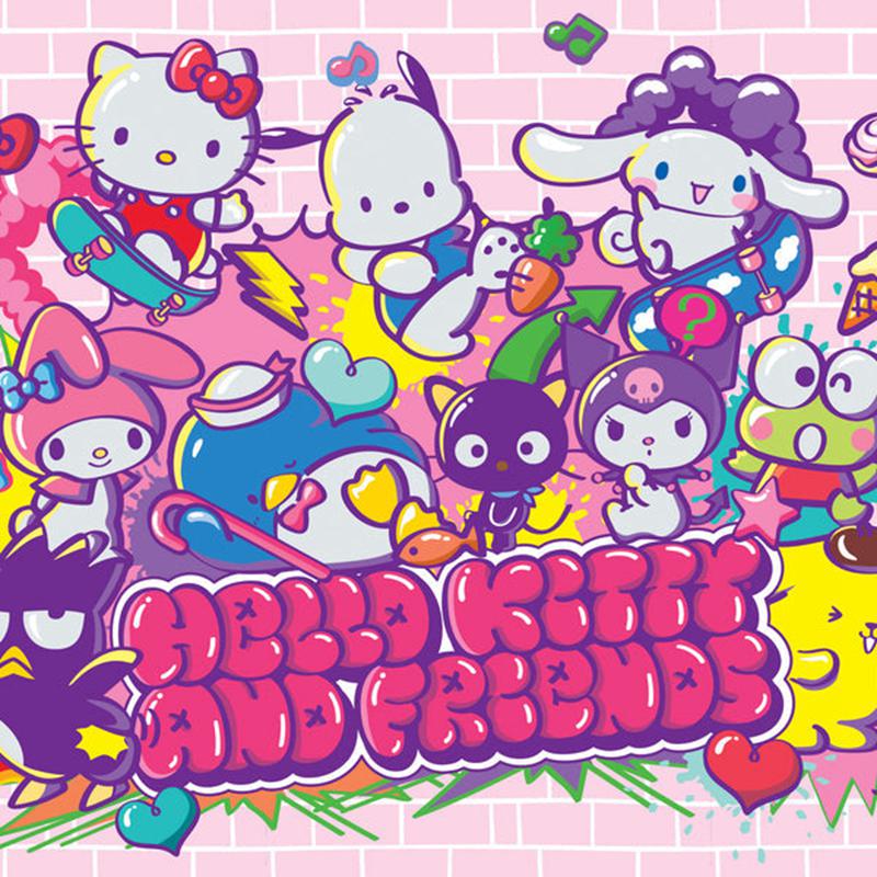 Sanrio Hello Kitty and Friends Tokyo Skate 1000-Pc Sanrio Characters Puzzles  USA |  LCXAP-1620