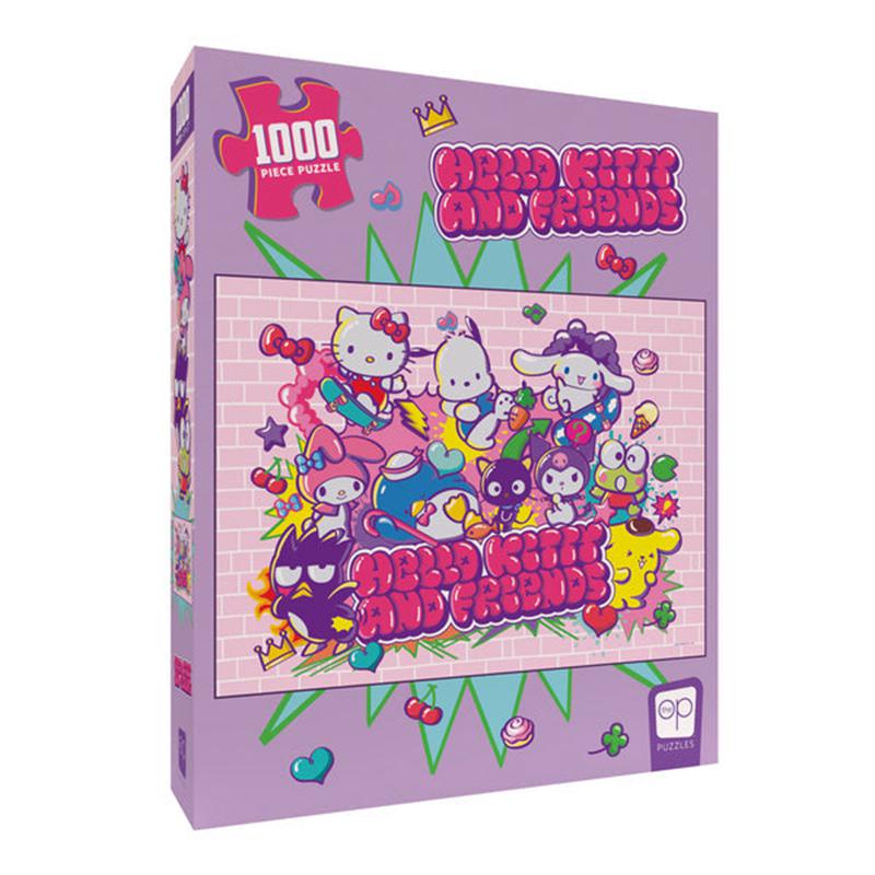 Sanrio Hello Kitty and Friends Tokyo Skate 1000-Pc Sanrio Characters Puzzles  USA |  LCXAP-1620