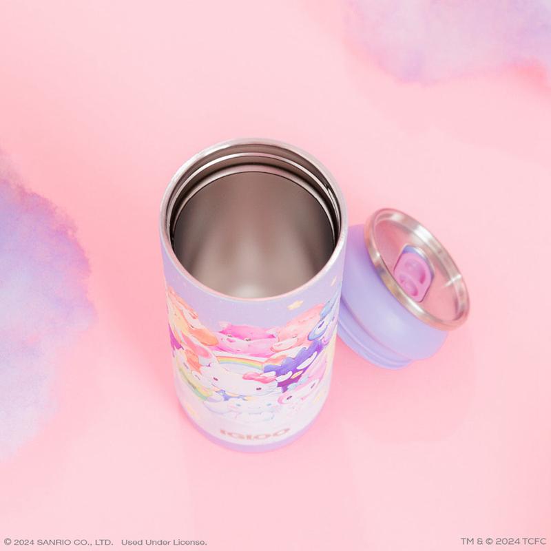 Sanrio Hello Kitty and Friends x Care Bears Igloo 16 Oz Can Sanrio Characters Cooler  USA |  IEOSL-6719