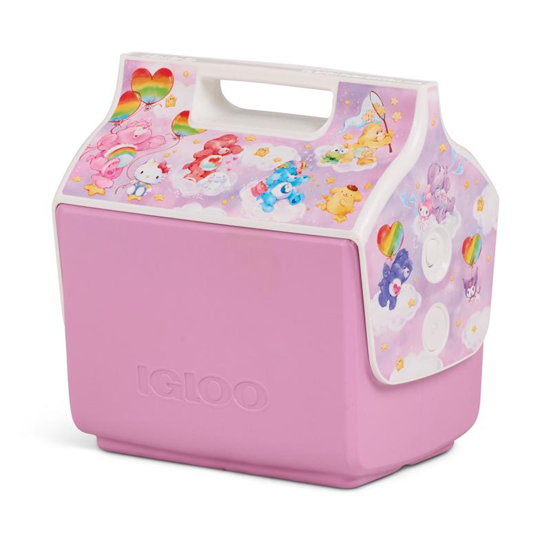 Sanrio Hello Kitty and Friends x Care Bears Igloo Little Playmate 7 Qt Sanrio Characters Cooler  USA |  FKEPH-7430
