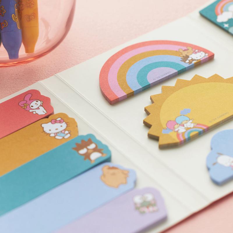 Sanrio Hello Kitty and Friends x Erin Condren Sticky Sanrio Characters Note Booklet  USA |  UOEWS-8361