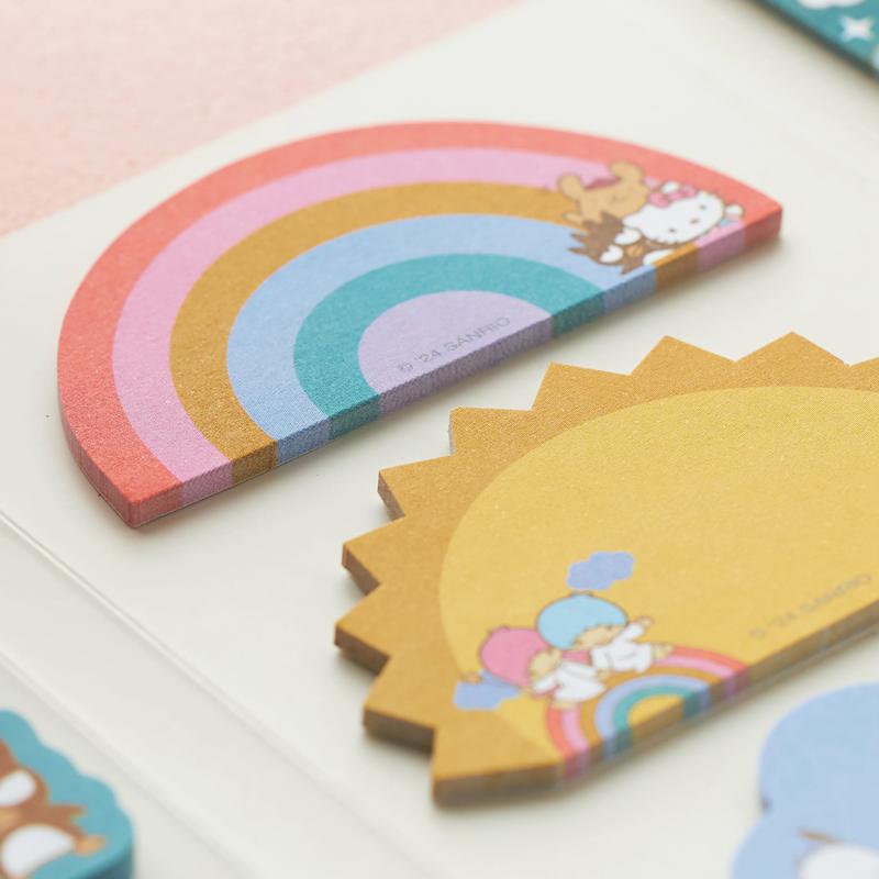 Sanrio Hello Kitty and Friends x Erin Condren Sticky Sanrio Characters Note Booklet  USA |  UOEWS-8361