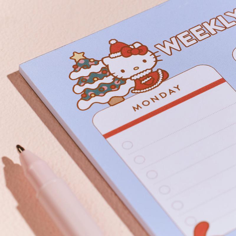 Sanrio Hello Kitty and Friends x Erin Condren Holiday Checklist Sanrio Characters Notepad  USA |  ZUPOL-4813