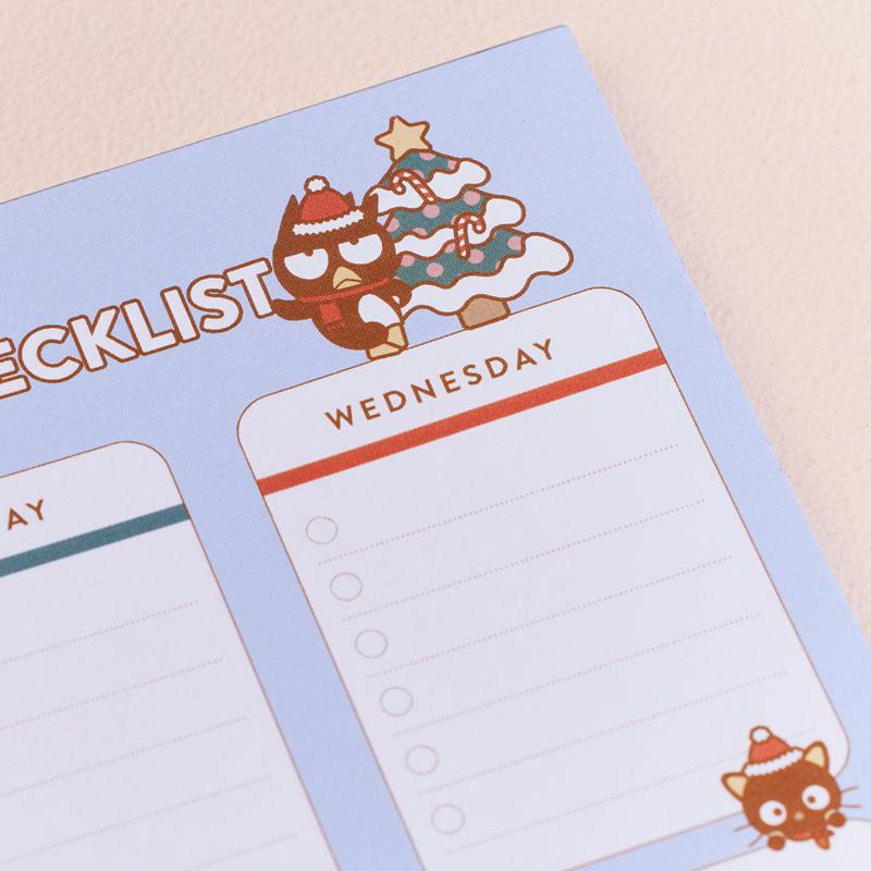 Sanrio Hello Kitty and Friends x Erin Condren Holiday Checklist Sanrio Characters Notepad  USA |  ZUPOL-4813