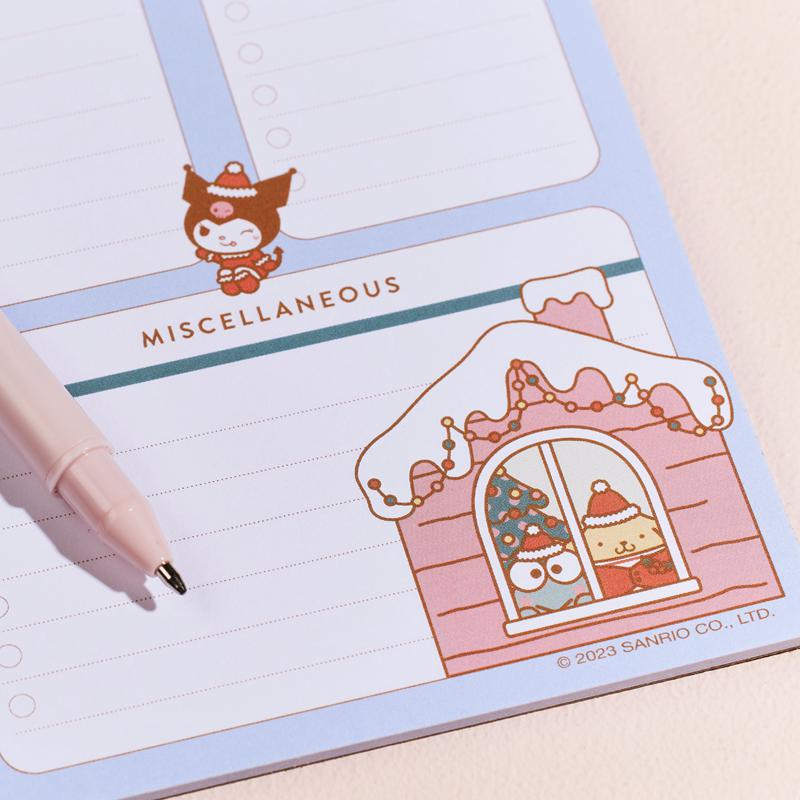 Sanrio Hello Kitty and Friends x Erin Condren Holiday Checklist Sanrio Characters Notepad  USA |  ZUPOL-4813