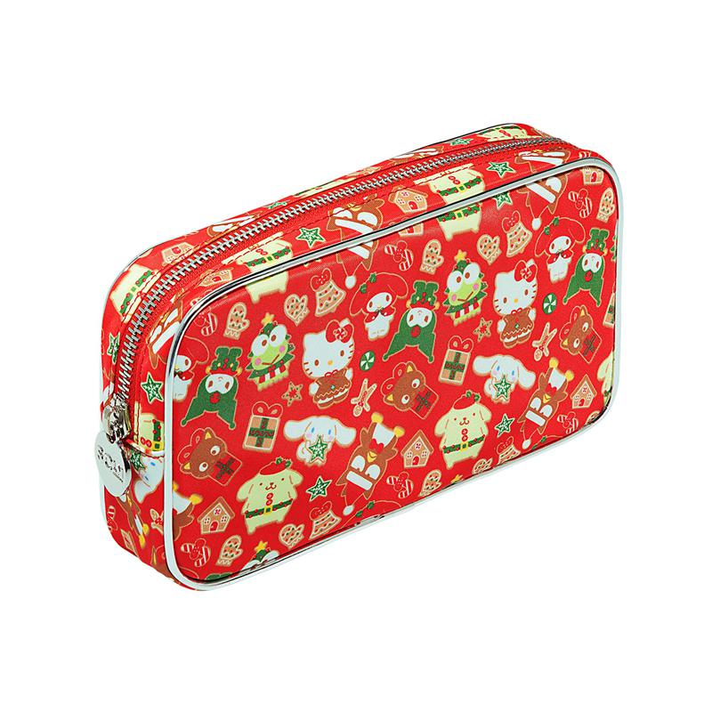 Sanrio Hello Kitty and Friends x Stoney Clover Lane Holiday Small Sanrio Characters Pouch  USA |  HGOFQ-1594