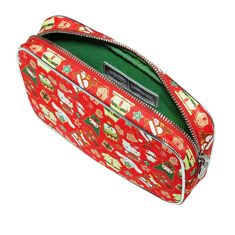Sanrio Hello Kitty and Friends x Stoney Clover Lane Holiday Small Sanrio Characters Pouch  USA |  HGOFQ-1594