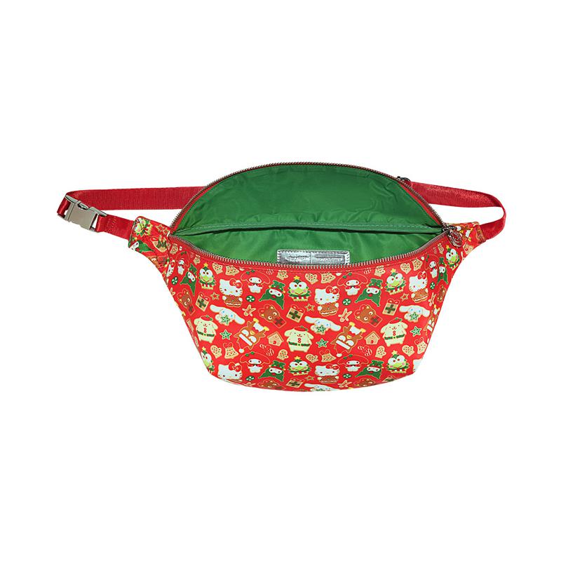 Sanrio Hello Kitty and Friends x Stoney Clover Lane Holiday Jumbo Sanrio Characters Fanny Pack  USA |  QYBCG-5461