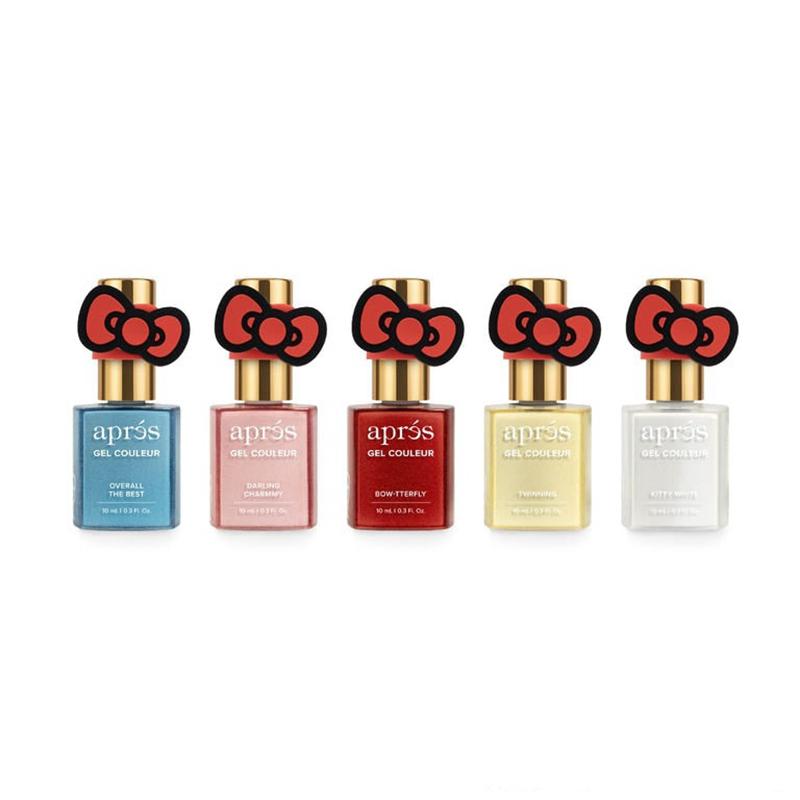 Sanrio Hello Kitty x Aprés 5-pc Nail Set Sanrio Characters Gel Couleur  USA |  TMOXB-6437