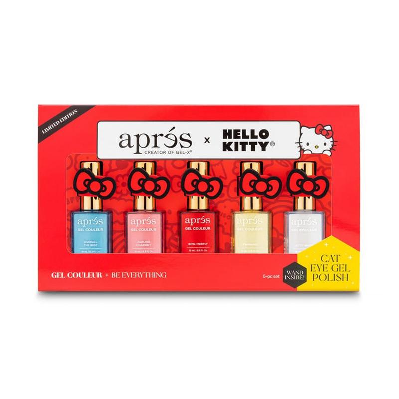 Sanrio Hello Kitty x Aprés 5-pc Nail Set Sanrio Characters Gel Couleur  USA |  TMOXB-6437