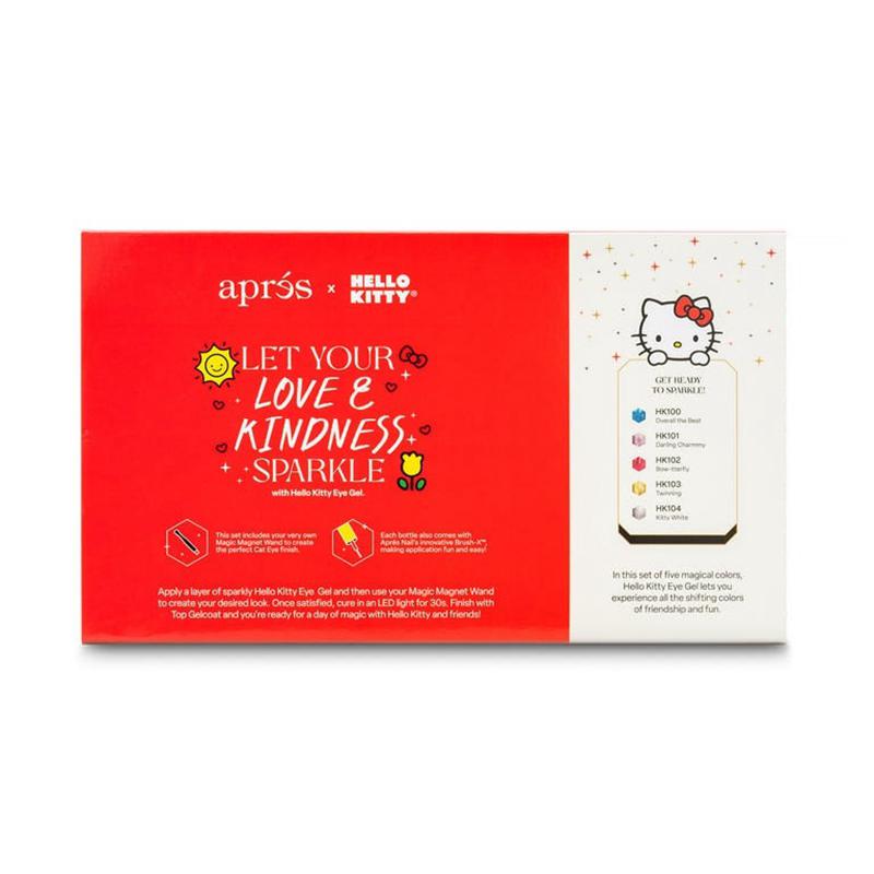 Sanrio Hello Kitty x Aprés 5-pc Nail Set Sanrio Characters Gel Couleur  USA |  TMOXB-6437