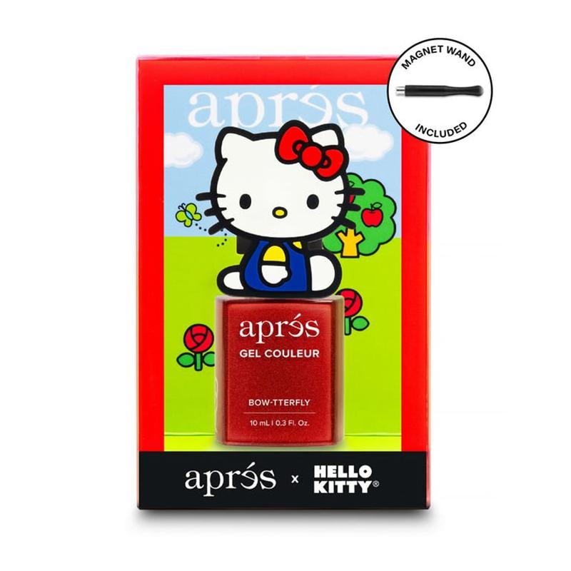 Sanrio Hello Kitty x Aprés Nail (Bow-tterfly) Sanrio Characters Gel Couleur  USA |  TMEFV-0578