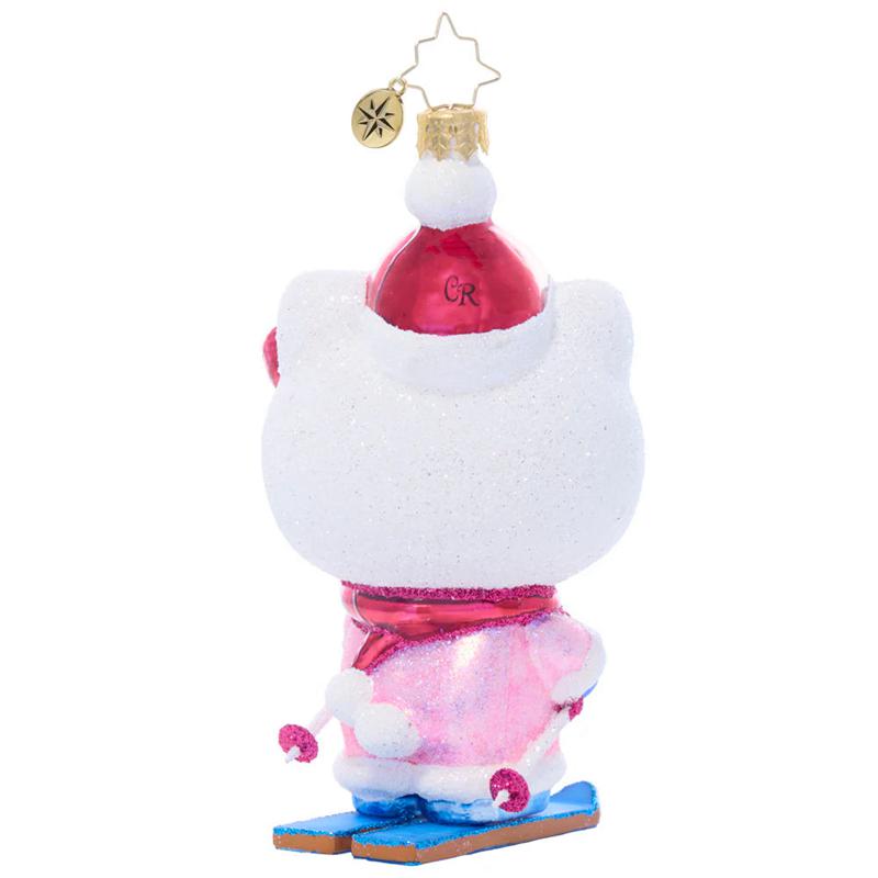 Sanrio Hello Kitty x Christopher Radko Handmade (Aspen Adventure) Sanrio Characters Glasses  USA |  VFDIW-9516