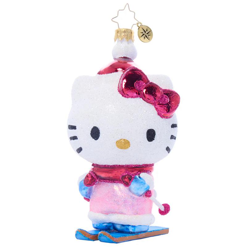 Sanrio Hello Kitty x Christopher Radko Handmade (Aspen Adventure) Sanrio Characters Glasses  USA |  VFDIW-9516