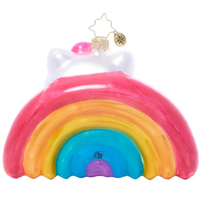 Sanrio Hello Kitty x Christopher Radko Handmade (Pool Party) Sanrio Characters Glasses  USA |  BEDXA-5219