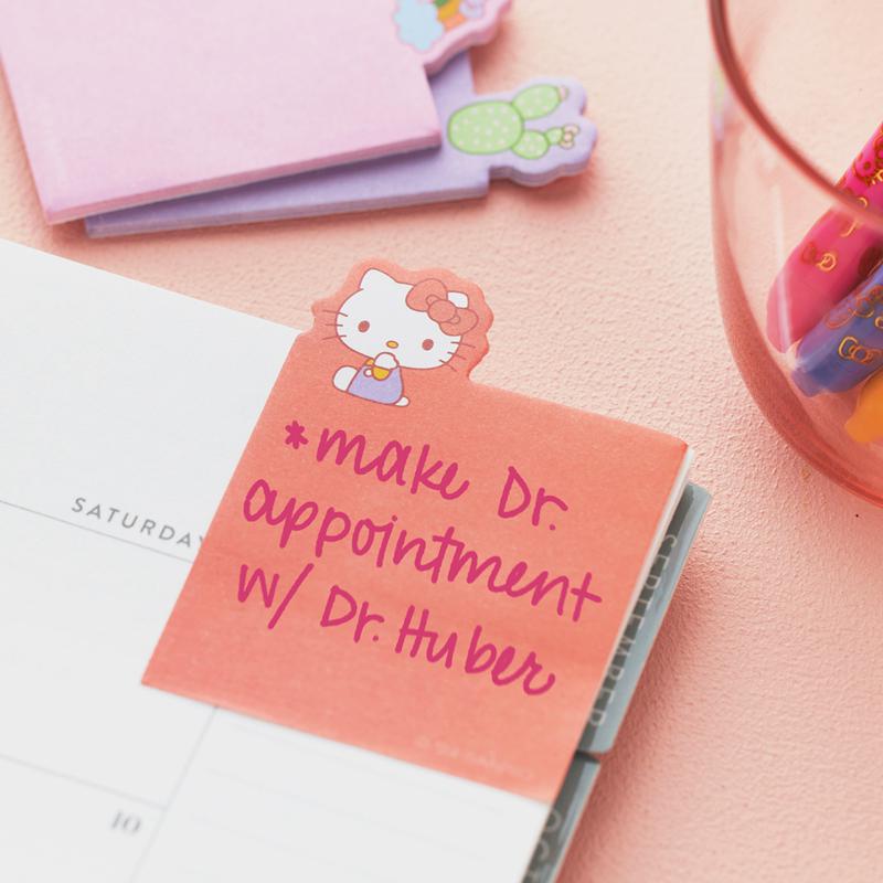 Sanrio Hello Kitty x Erin Condren Sticky Note Trio Sanrio Characters Note Trio  USA |  IVGLA-5271